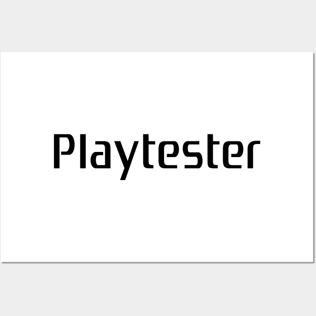 Sony Playstation PS 2 3 4 Playtester video game Wall Art by specialdelivery